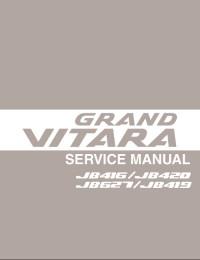 Service Manual Suzuki Grand Vitara II.