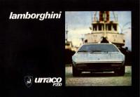 Driver`s handbook Lamborghini Urraco P250.