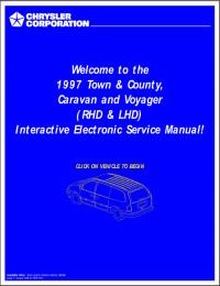 Service Manual Dodge Caravan 1997-2000 г.