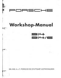 Workshop Manual Porsche 914. Electrical System.