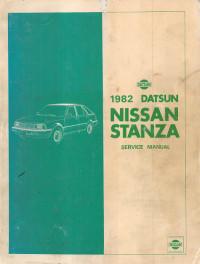 Service Manual Nissan Stanza 1982-1983 г.