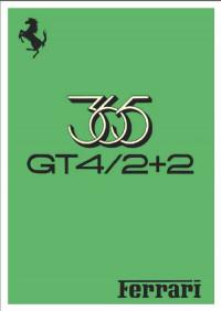 Operating, maintenance and service handbook Ferrari 365 GT4/2+2.
