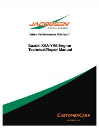 Repair Manual Suzuki engine K6A-YH6.