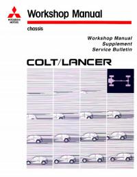 Workshop Manual Mitsubishi Colt 1996-2001 г.