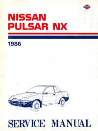 Service Manual Nissan Pulsar 1983-1986 г.