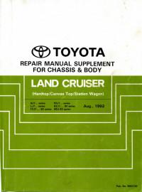Repair Manual Toyota Land Cruiser 70.