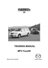 Training Manual Mazda MPV Facelift.