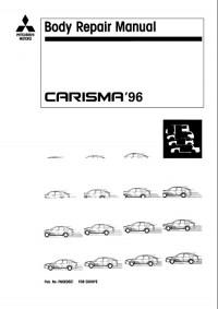 Body Repair Manual Mitsubishi Carisma 1996-1997 г.