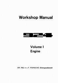 Workshop Manual Porsche 924.