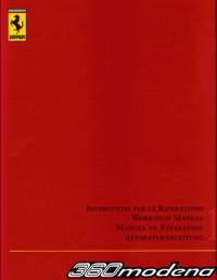 Workshop Manual Ferrari 360 Modena.