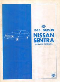 Service Manual Nissan Sentra 1982-1983 г.