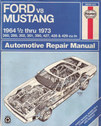 Automotive Repair Manual Ford Mustang 1964-1973 г.