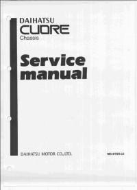 Service Manual Daihatsu Cuore.