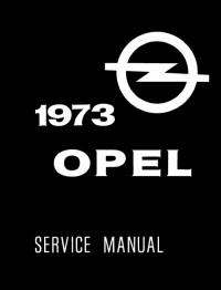 Service Manual Opel Manta 1973 г.