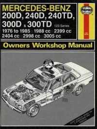 Owners Workshop Manual Mercedes-Benz 123 series 1976-1985 г.