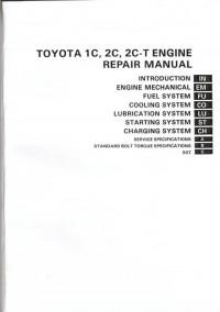 Repair Manual Engine Toyota 1C-2C.