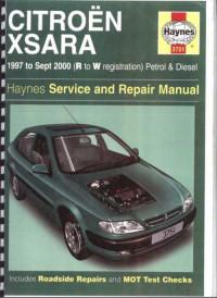 Service and Repair Manual Citroen Xsara 1997-2000 г.