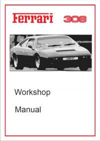 Workshop Manual Ferrari 308.