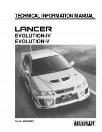 Techical Information Manual Mitsubishi Lancer Evolution IV/V.