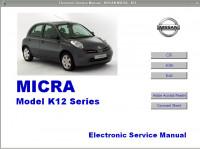 Electronic Service Manual Nissan Micra K12.