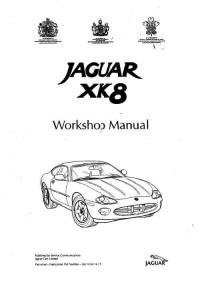 Workshop Manual Jaguar XK8 1997 г.