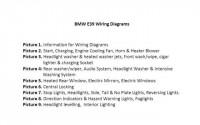 BMW E39 Wiring Diagrams