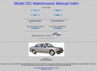 Maintenance Manual Mercedes-Benz W201