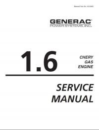 Service manual 1.6 Chery gas engine.