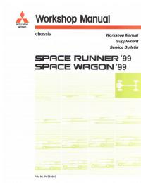 Workshop Manual Mitsubishi Space Wagon 1999-2001 г.