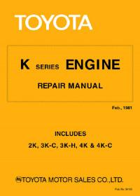 Repair Manual Engine Toyota 2K-3K-4K.