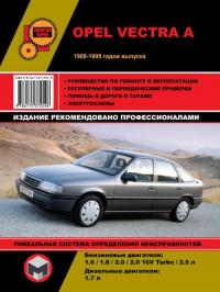 Руководство по ремонту и эксплуатации Opel Vectra A 1988-1995 г.