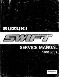 Service Manual Suzuki Swift 1300GTi.