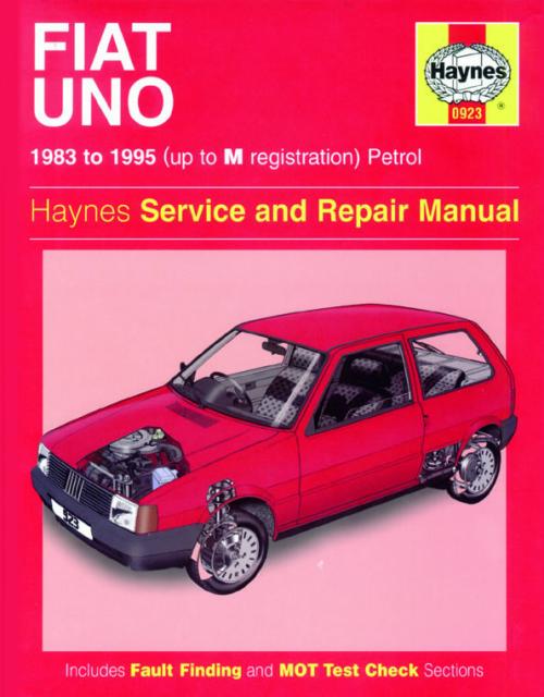 Инструкция по эксплуатации и руководство по ремонту Fiat Uno