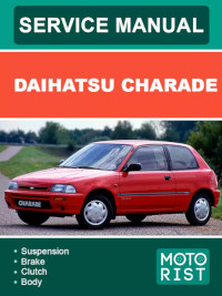 Workshop Manual Daihatsu Charade.